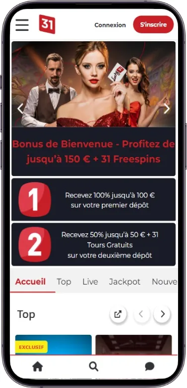 Lucky31 page officielle